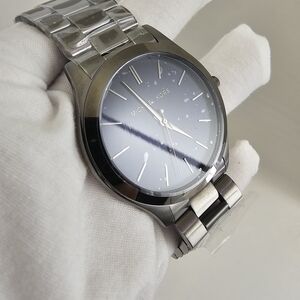 Michael Kors Men's Runaway Dark Gray Stainless Steel Watch MK8584 NEW